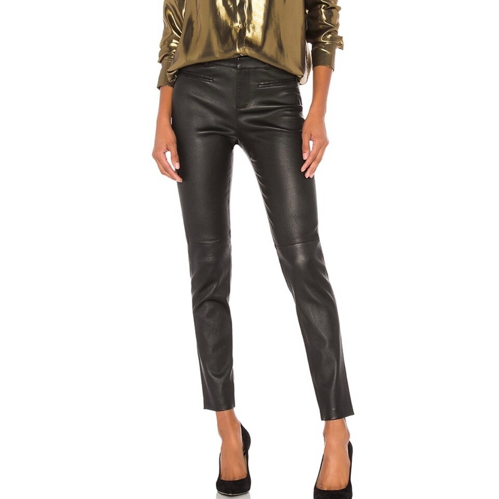 Equipment leather pants NWT